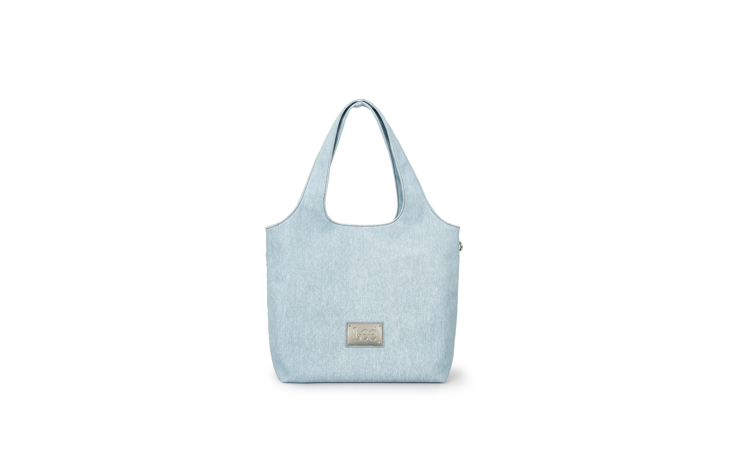

Lee Плечевая сумка PU тоут средняя женская light denim blue, Синий, Lee Плечевая сумка PU тоут средняя женская light denim blue