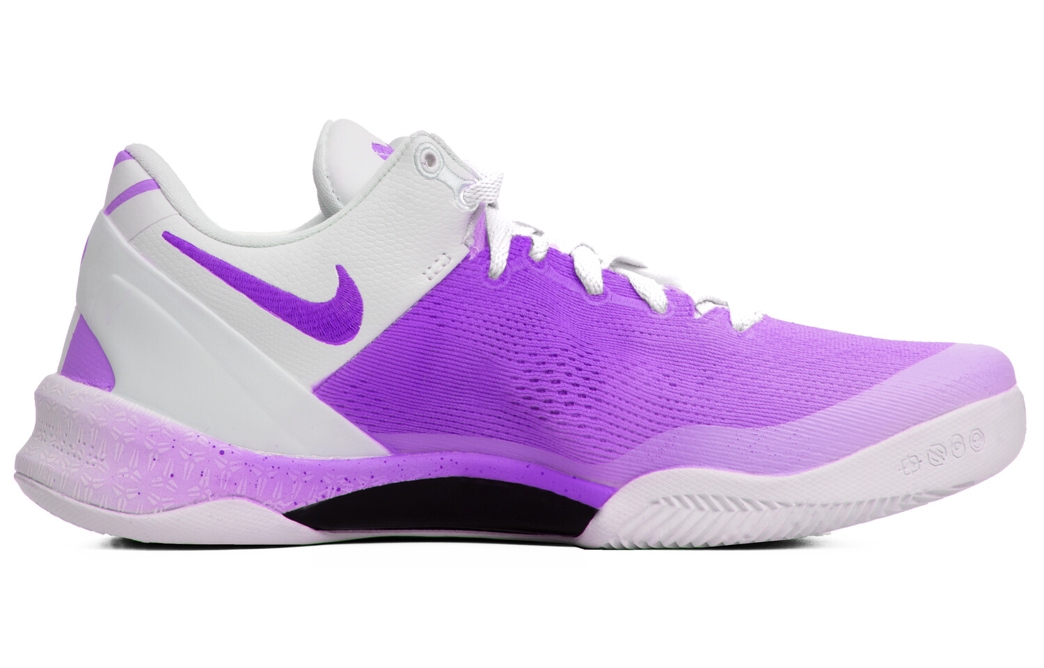 

Баскетбольные кроссовки Kobe 8 Kids GS Low-top Фиолетовый/белый Nike, фиолетовый