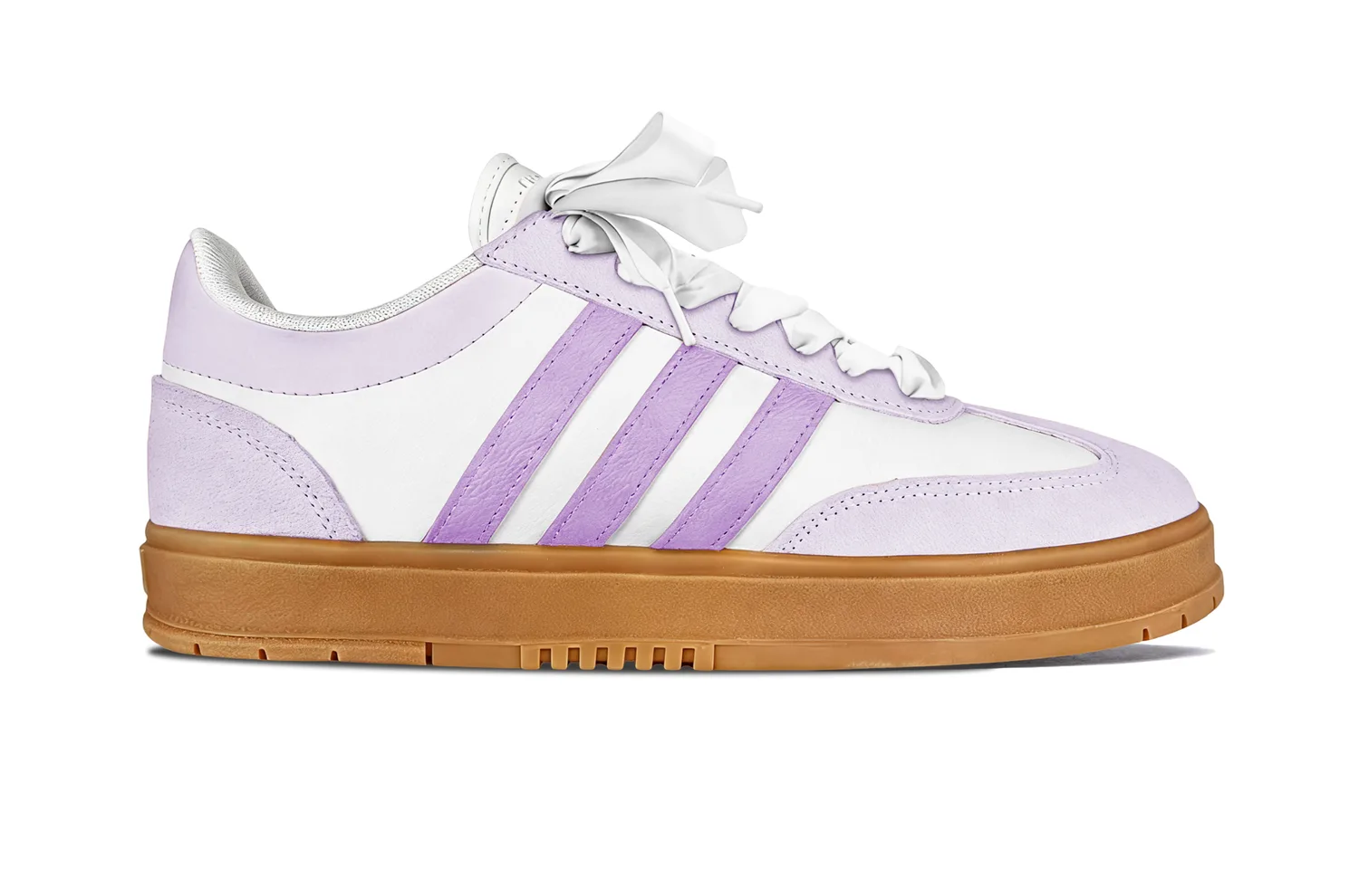 Adidas GRADAS Silt Boba Suede Coverage Slip Resistant Low top Skateboard Shoes Unisex элегантный фиолетовый — фото 4