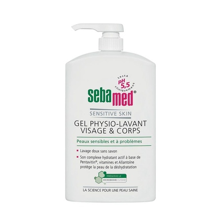 Очищающее средство для лица и тела Active Physio-Cleanser 1000 мл Sebamed