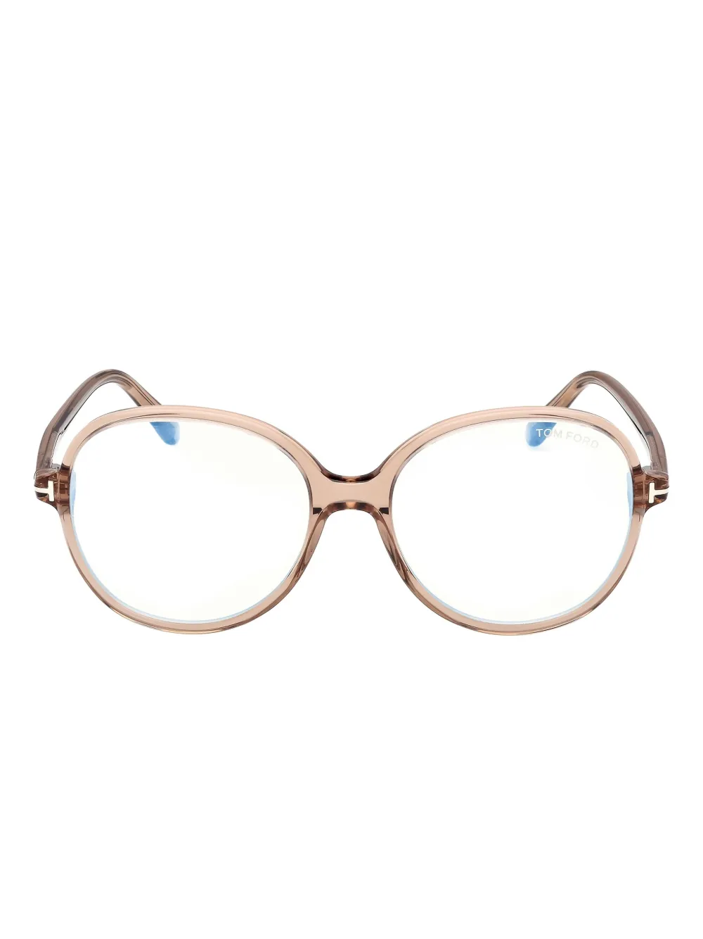 

Очки в круглой оправе Tom Ford, нейтральный