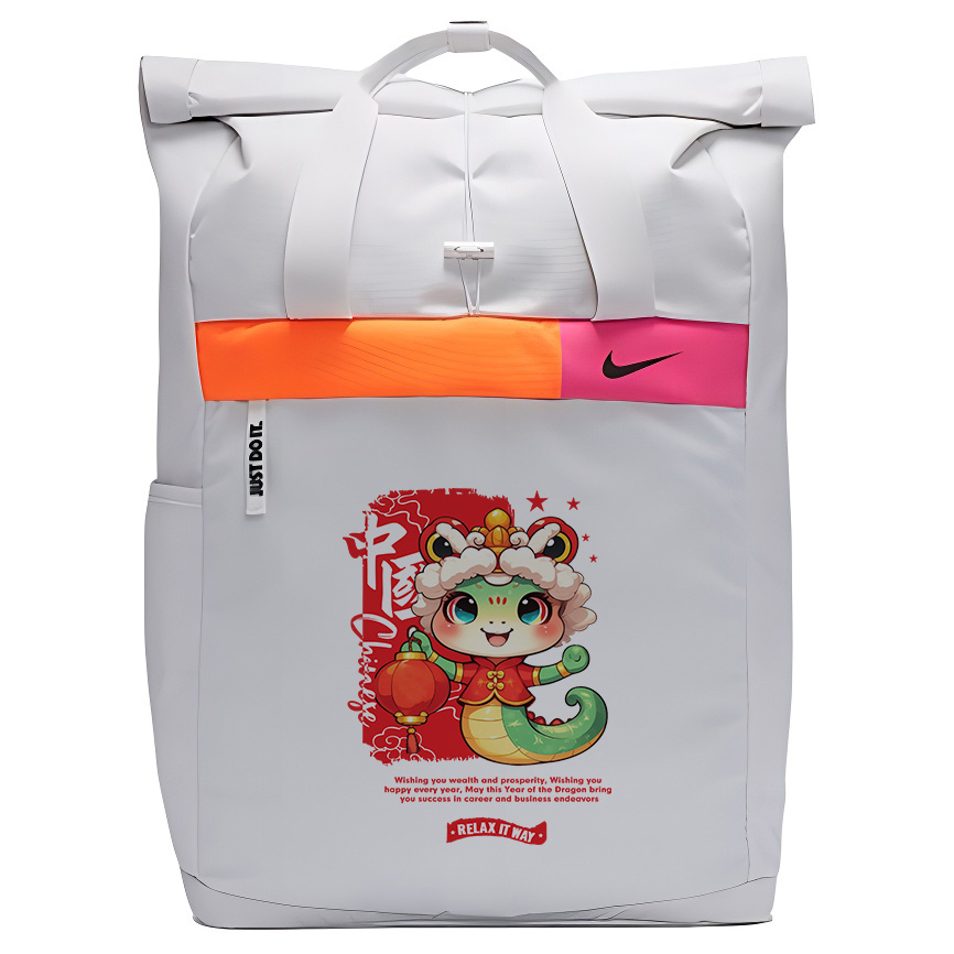 

Nike Тканевый рюкзак унисекс светло-серый, Light Gray