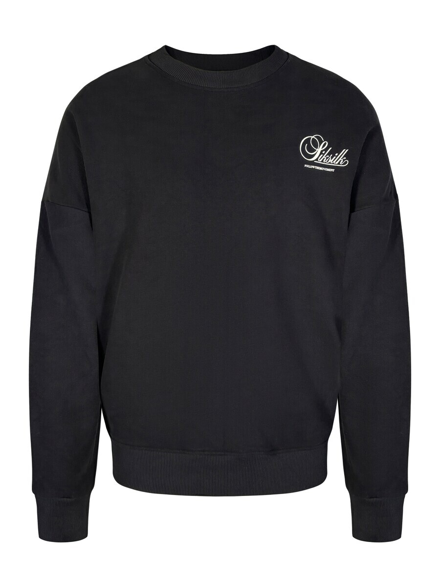 

Свитер SikSilk Sweatshirt, черный