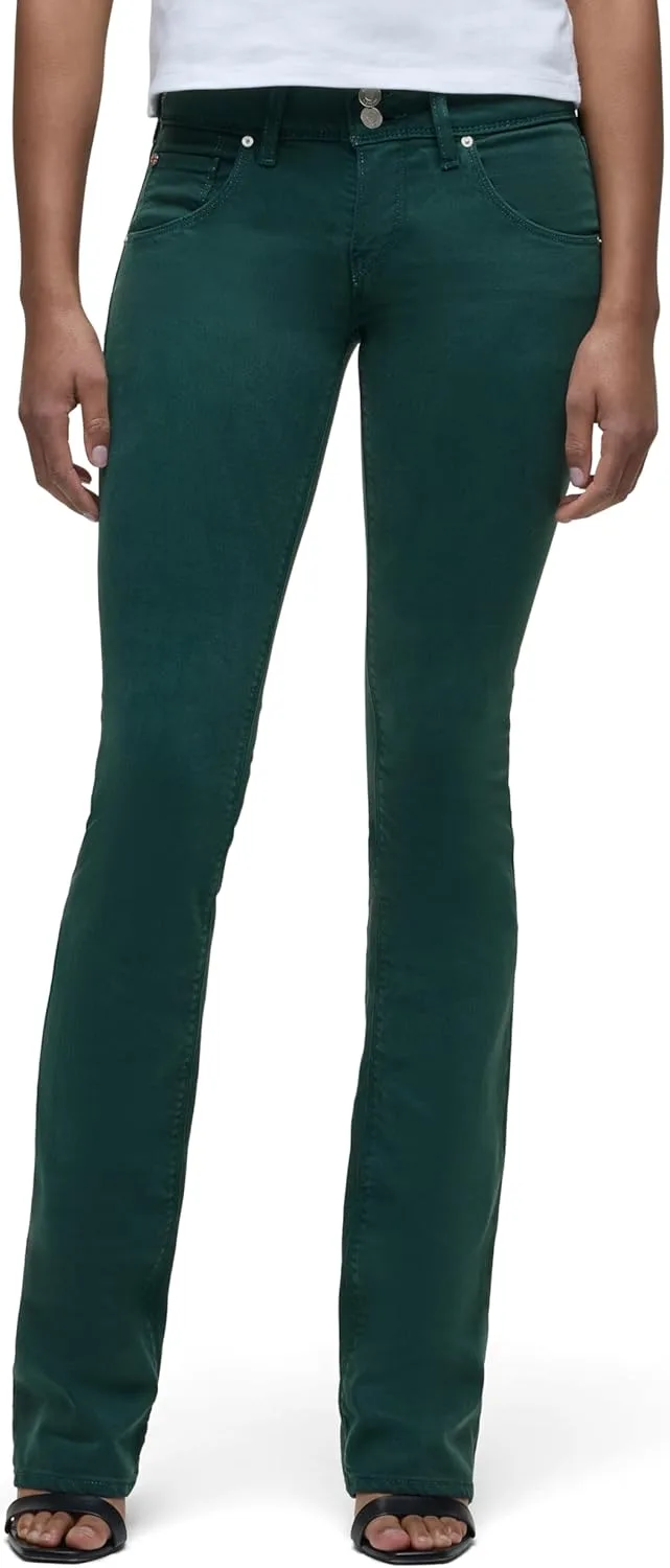 

Женские джинсы HUDSON Beth Baby Bootcut с задними карманами-клапанами