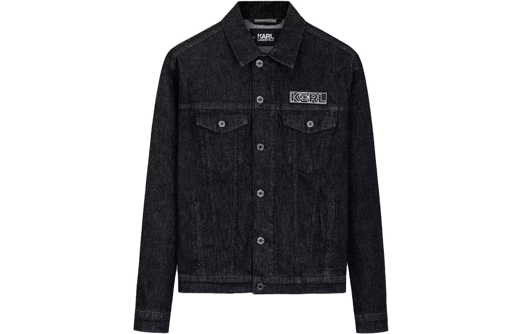 

KARL LAGERFELD / Karl Lagerfeld Jeans Куртка джинсовая Ikon 2.0, Black