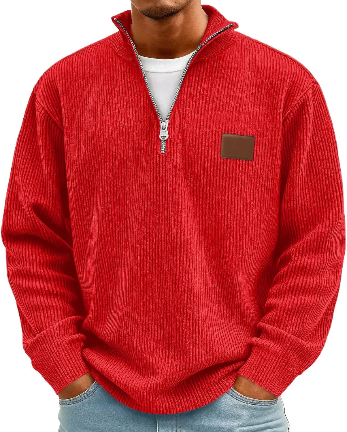 

Мужская летняя рубашка с коротким рукавом Henley Fit Polo