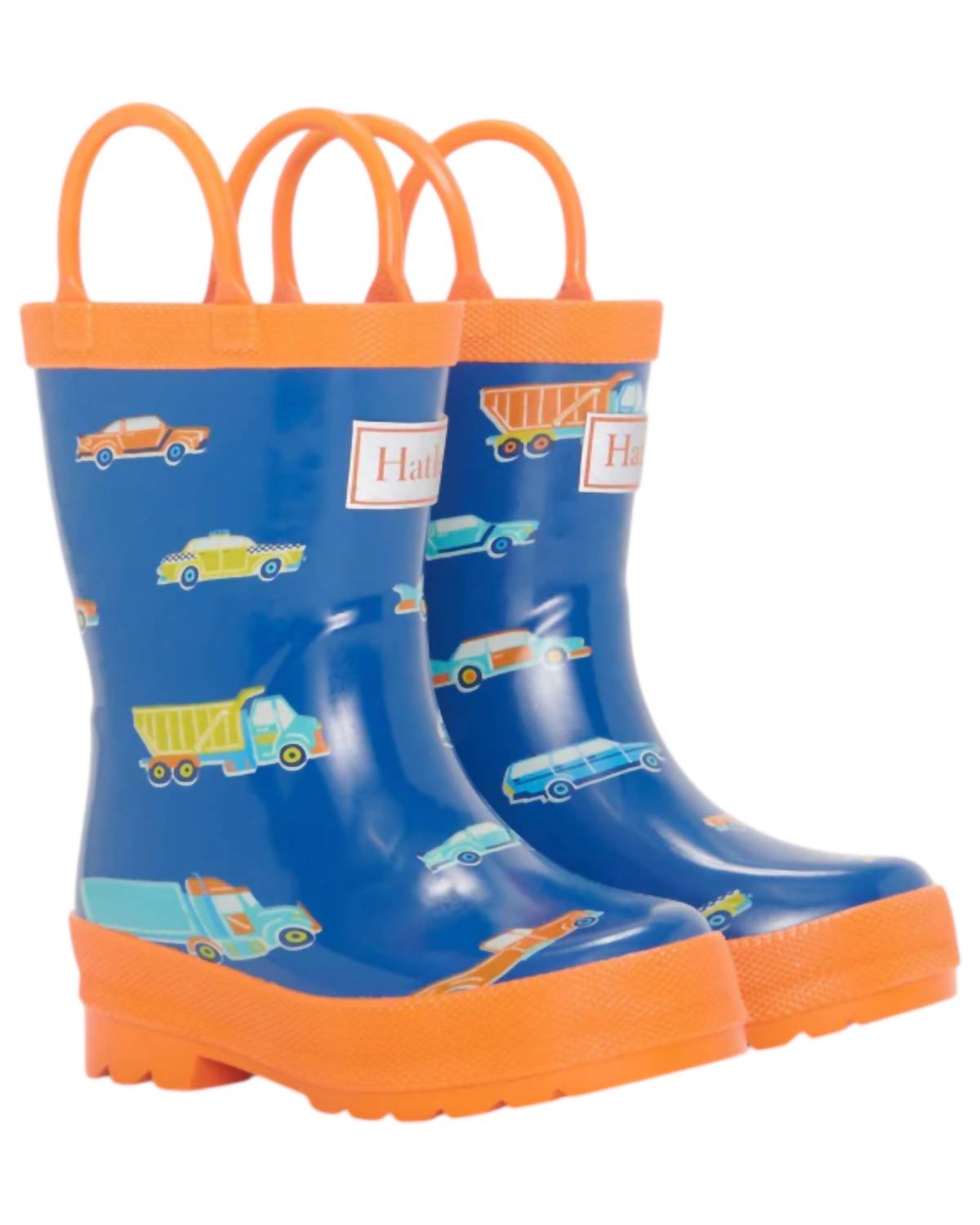 

Резиновые сапоги для мальчиков дошкольного возраста в вождении машин Hatley, Driving Cars