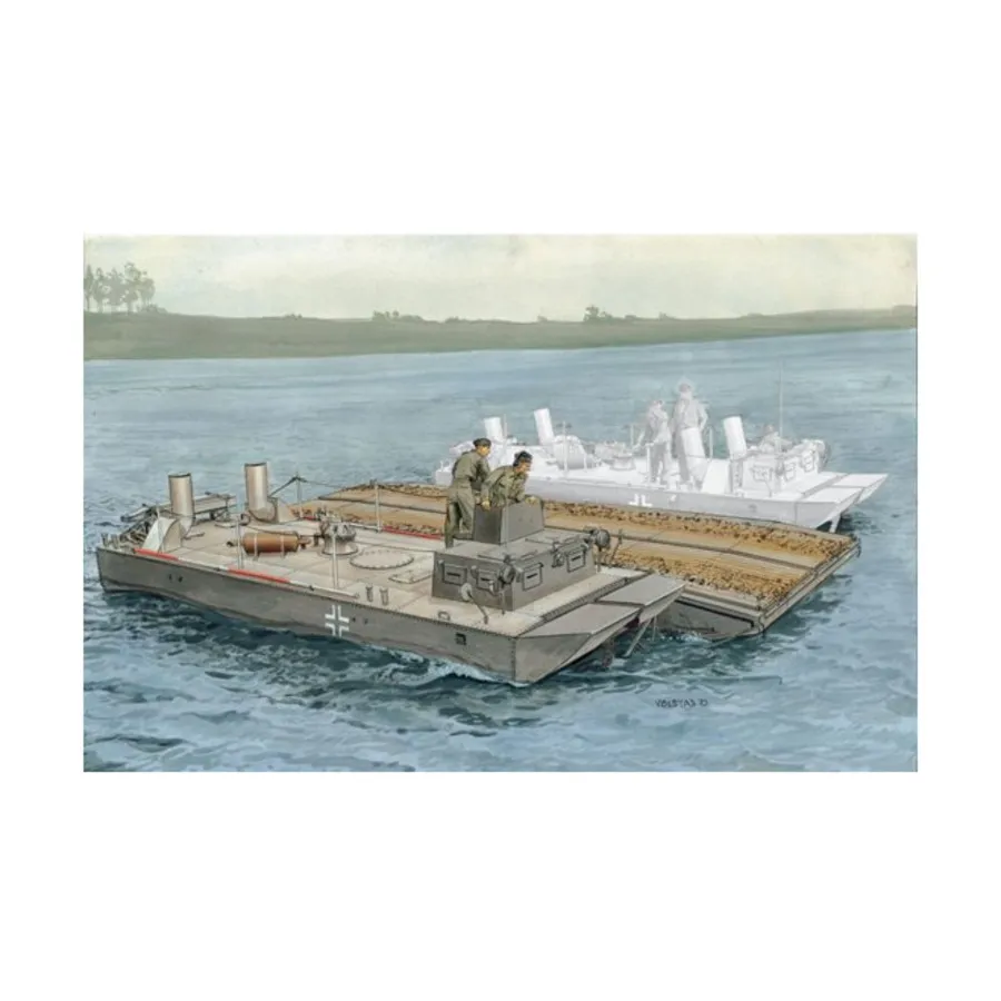 

Panzerfahre Hafrendeck mit Gepanzerter Landwasserschle, Dragon Models - Armor Pro Series (1:72)