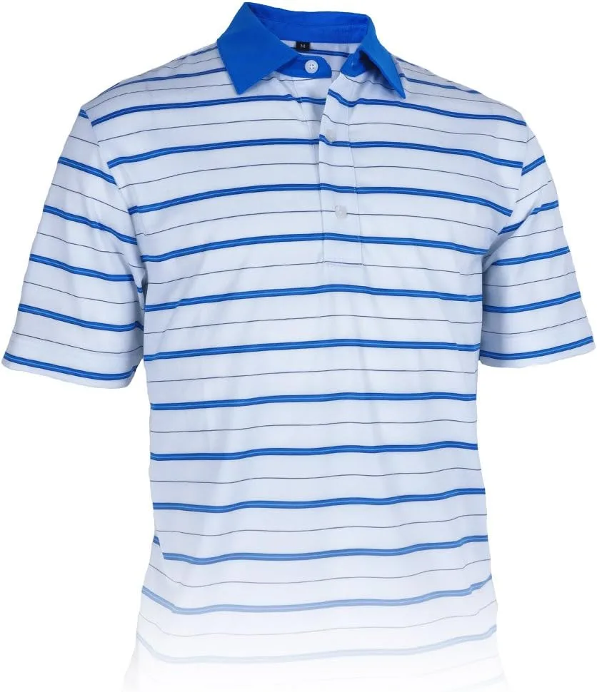 

Polo Shirt Monterey Club мужская Playoff Stripe Texture #3602