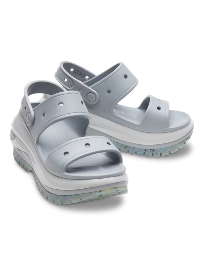 

Сандалии Crocs Classic Mega Crush, серый