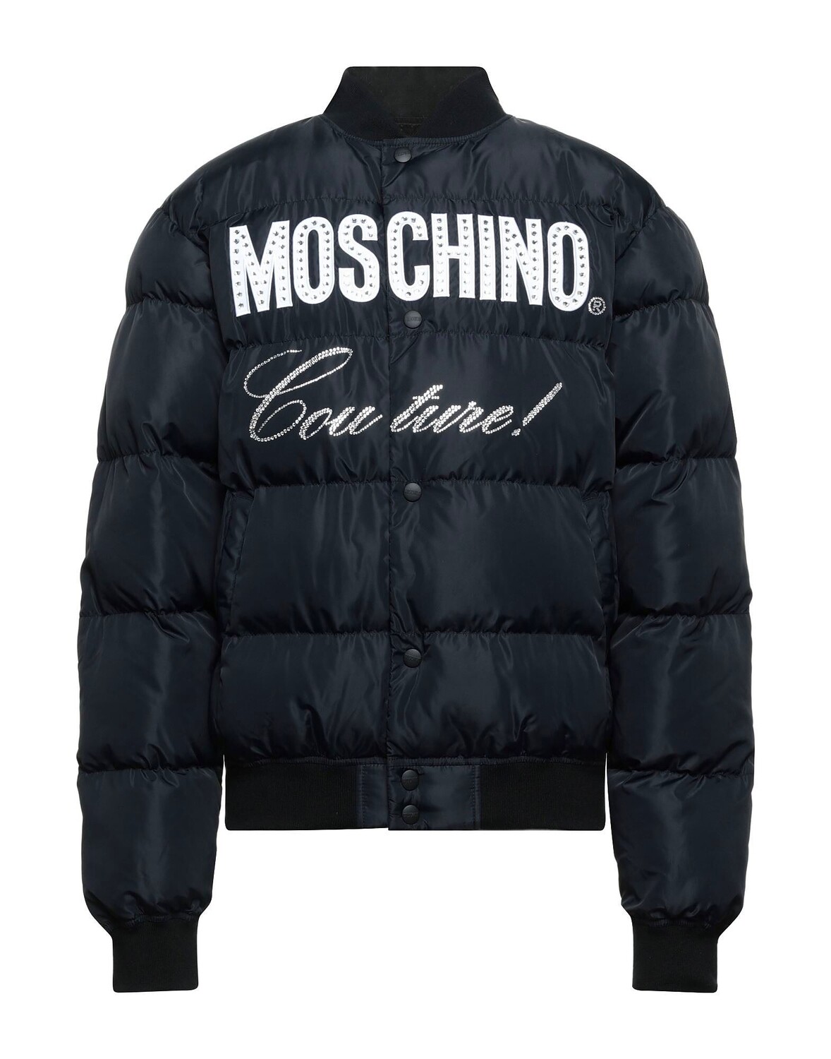 

Пуховик Moschino, черный