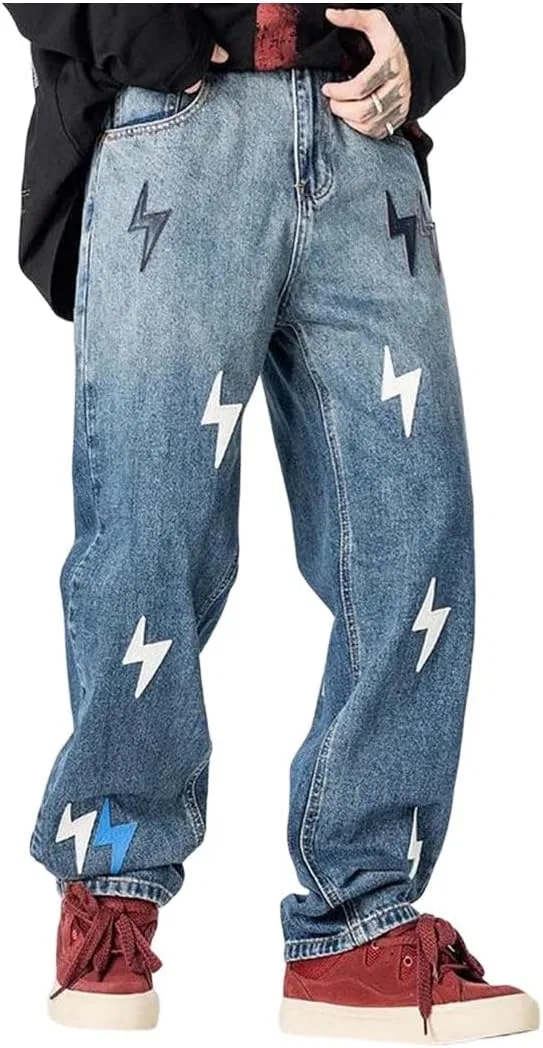 Джинсы свободные Men's Spring Summer, 6801