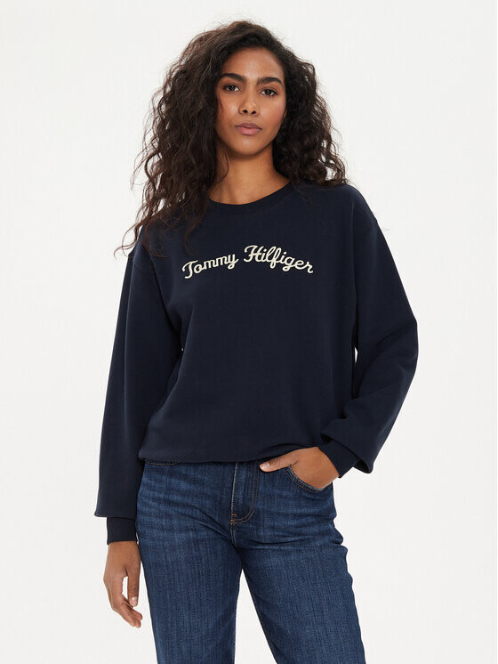 

Толстовка стандартного кроя Tommy Hilfiger, синий