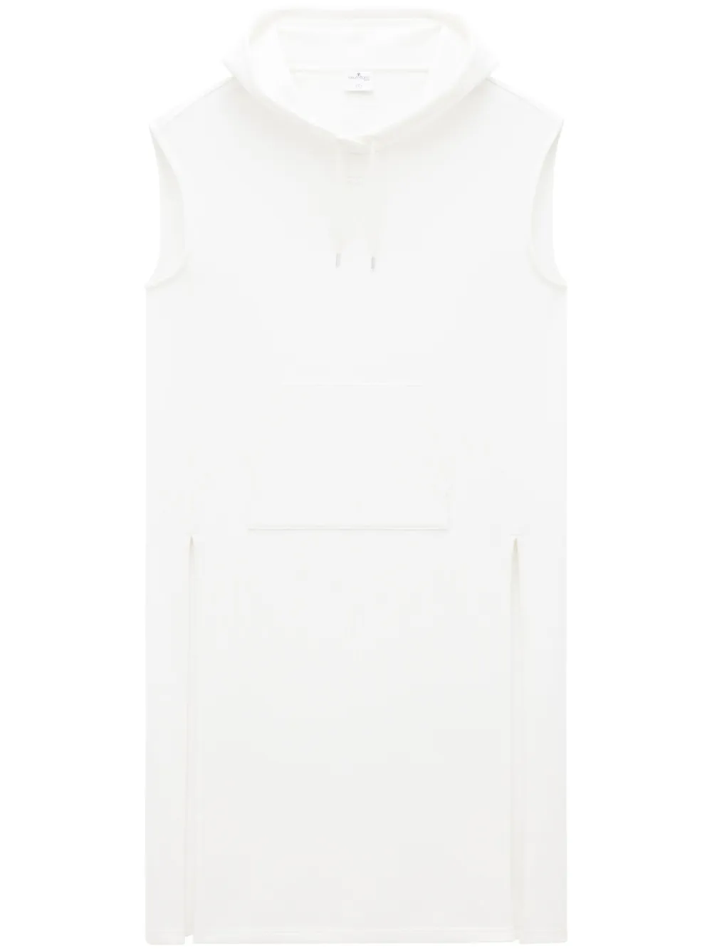

Туника без рукавов с капюшоном Courrèges, белый