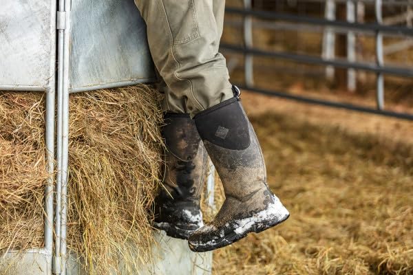 Мужские сапоги MUCK Arctic Ice Tall подошва Vibram Arctic Grip A.T, черный — фото 2