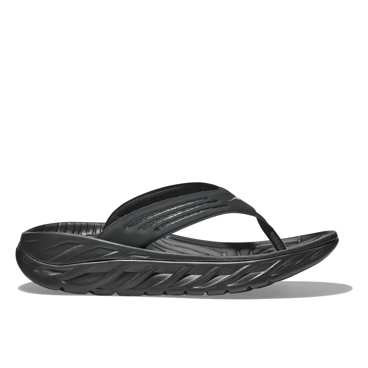 

ORA RECOVERY FLIP Hoka Мужские сандалии для бега, черный/серый