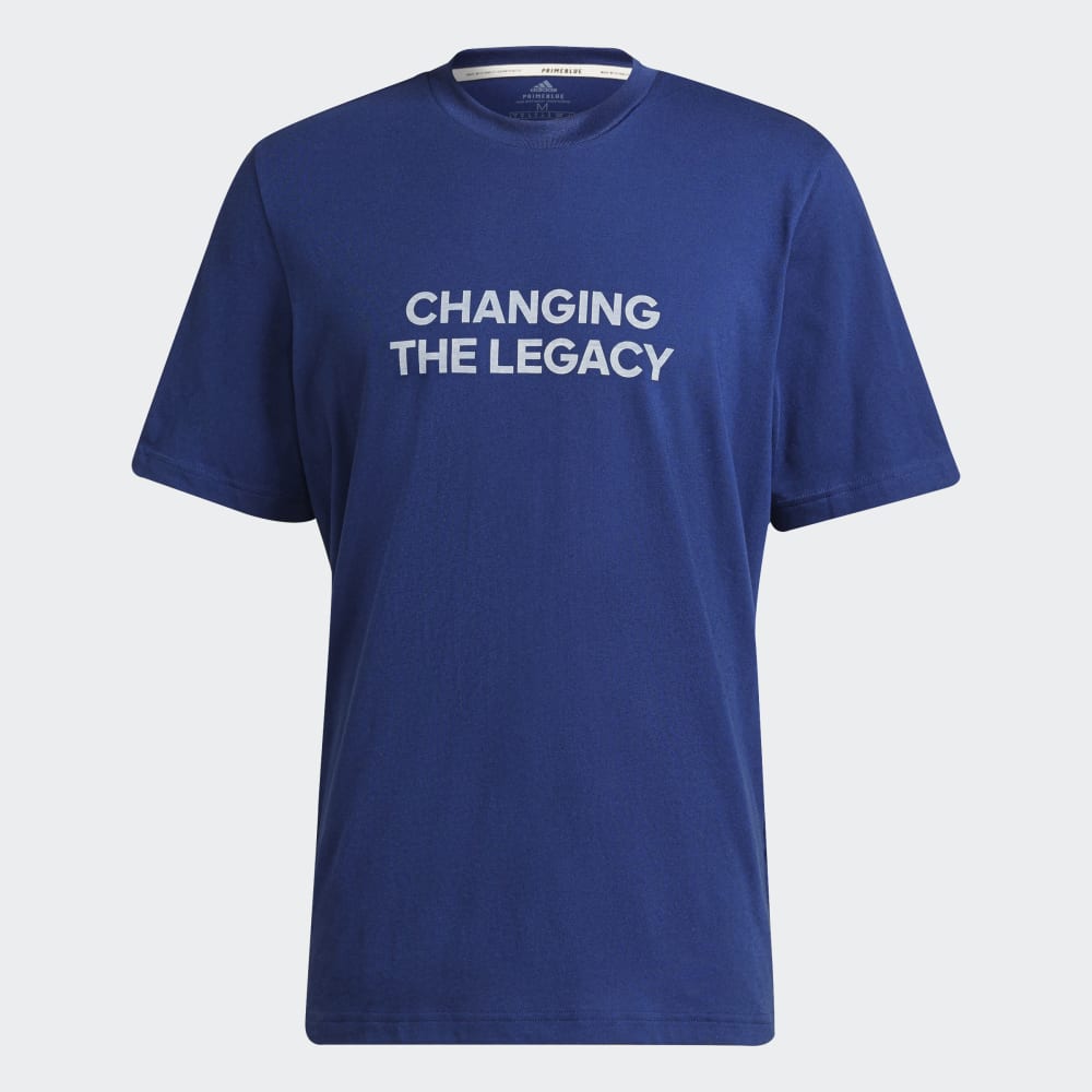 

Футболка Adidas Short Sleeve Graphic Tee, цвет Victory Blue
