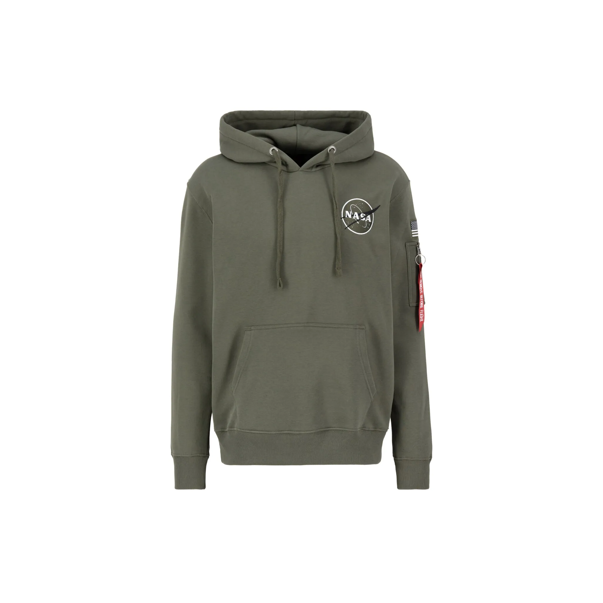 

Толстовка Alpha Industries " Alpha Industries Мужчины - Толстовки Толстовка с капюшоном "Космический челнок", оливковый