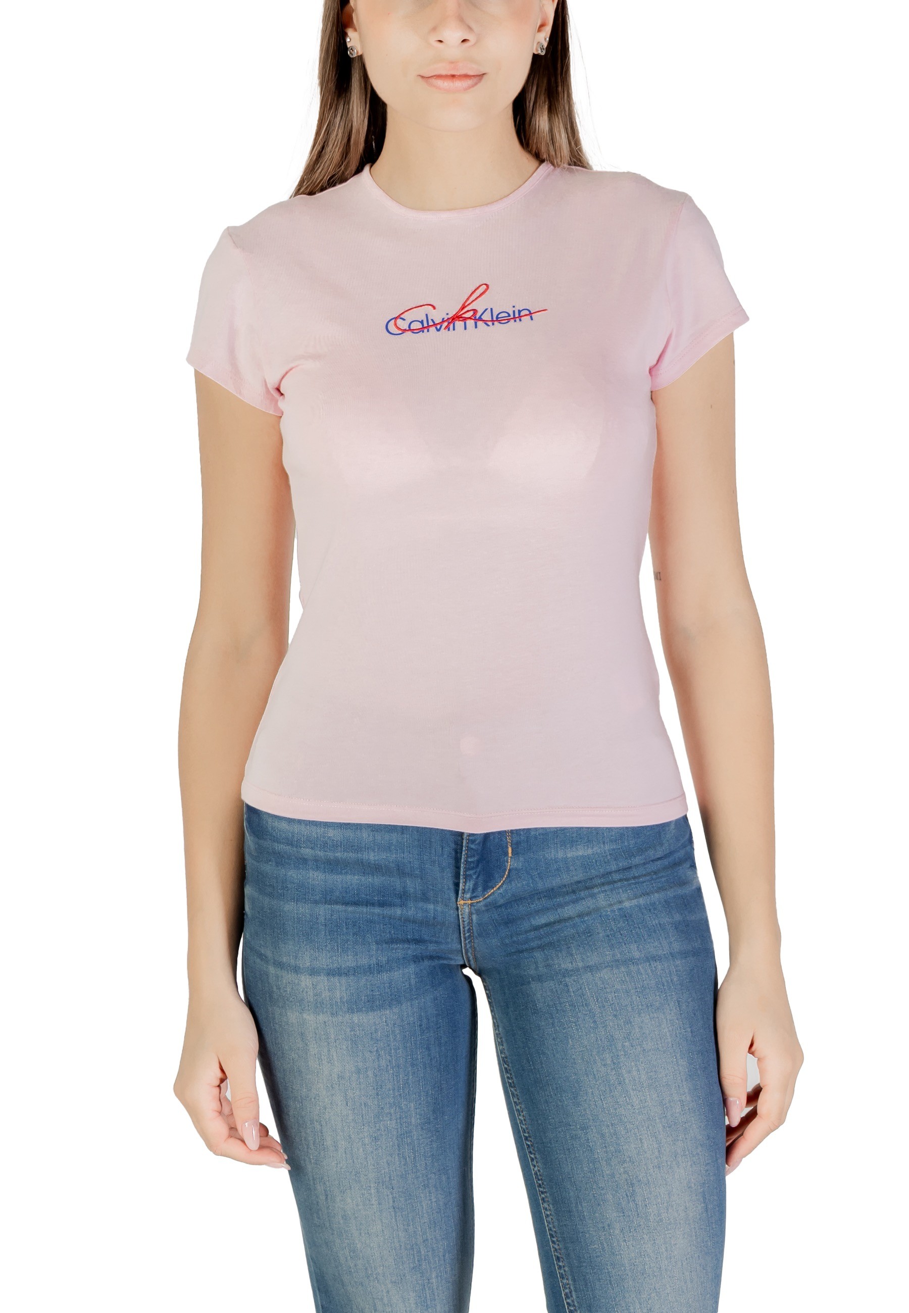 

Футболки Calvin Klein Jeans, розовый