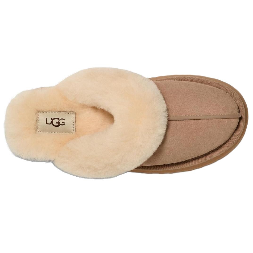 Мюли женские Disquette Chopd с закрытым носком женские Ugg, коричневый — фото 3