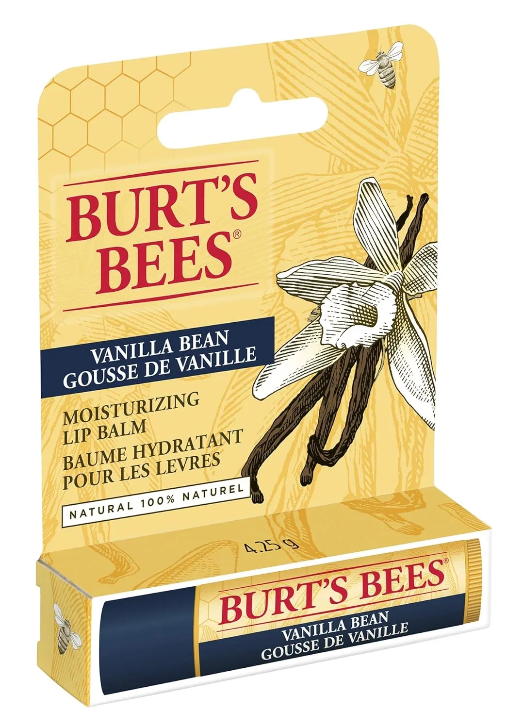 Натуральный увлажняющий бальзам для губ с огурцом и мятой от Burt's Bees Burt'S Bees — фото 4