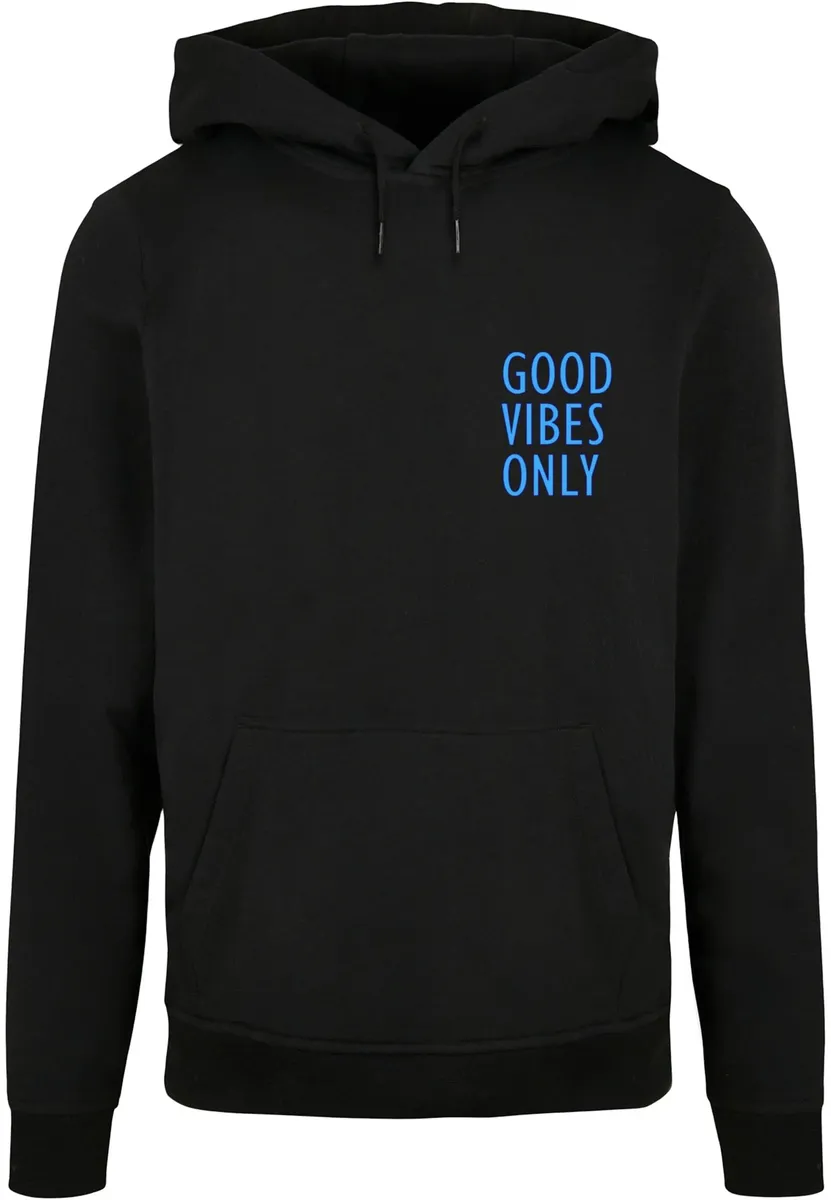 

Толстовка с капюшоном Merchcode " Merchcode Men's Good Vibes Only Basic Hoody", черный