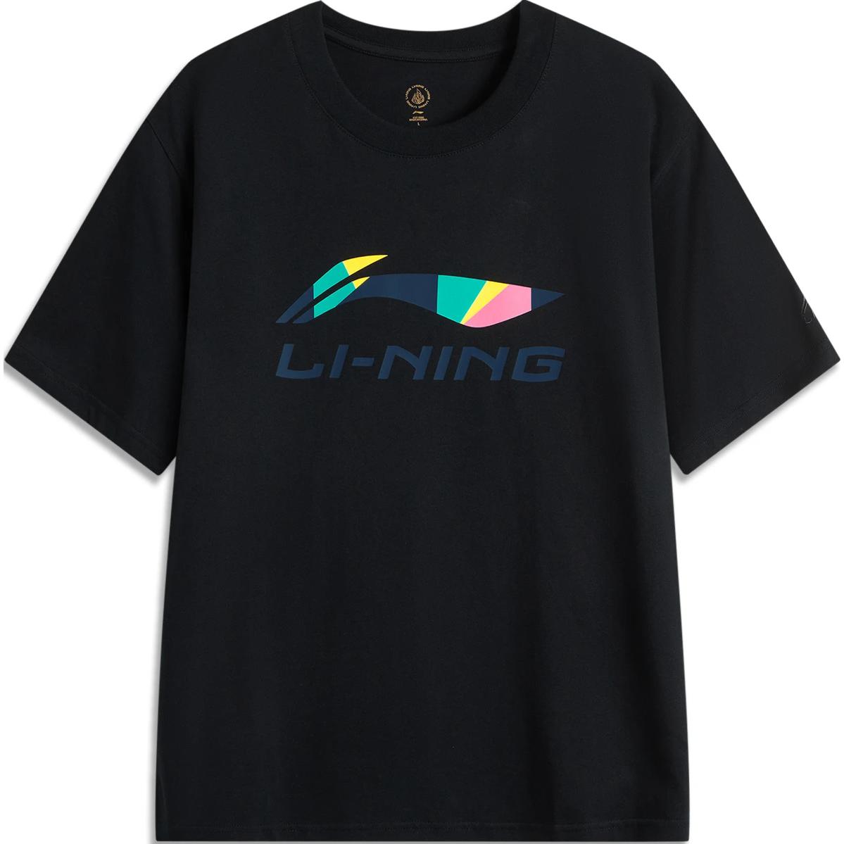 

Футболка Sports Life Collection унисекс черная Lining, черный