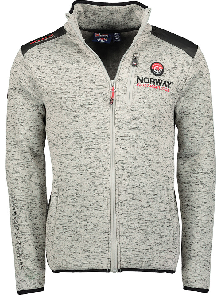 

Флисовая куртка Geographical Norway Tavid, серый