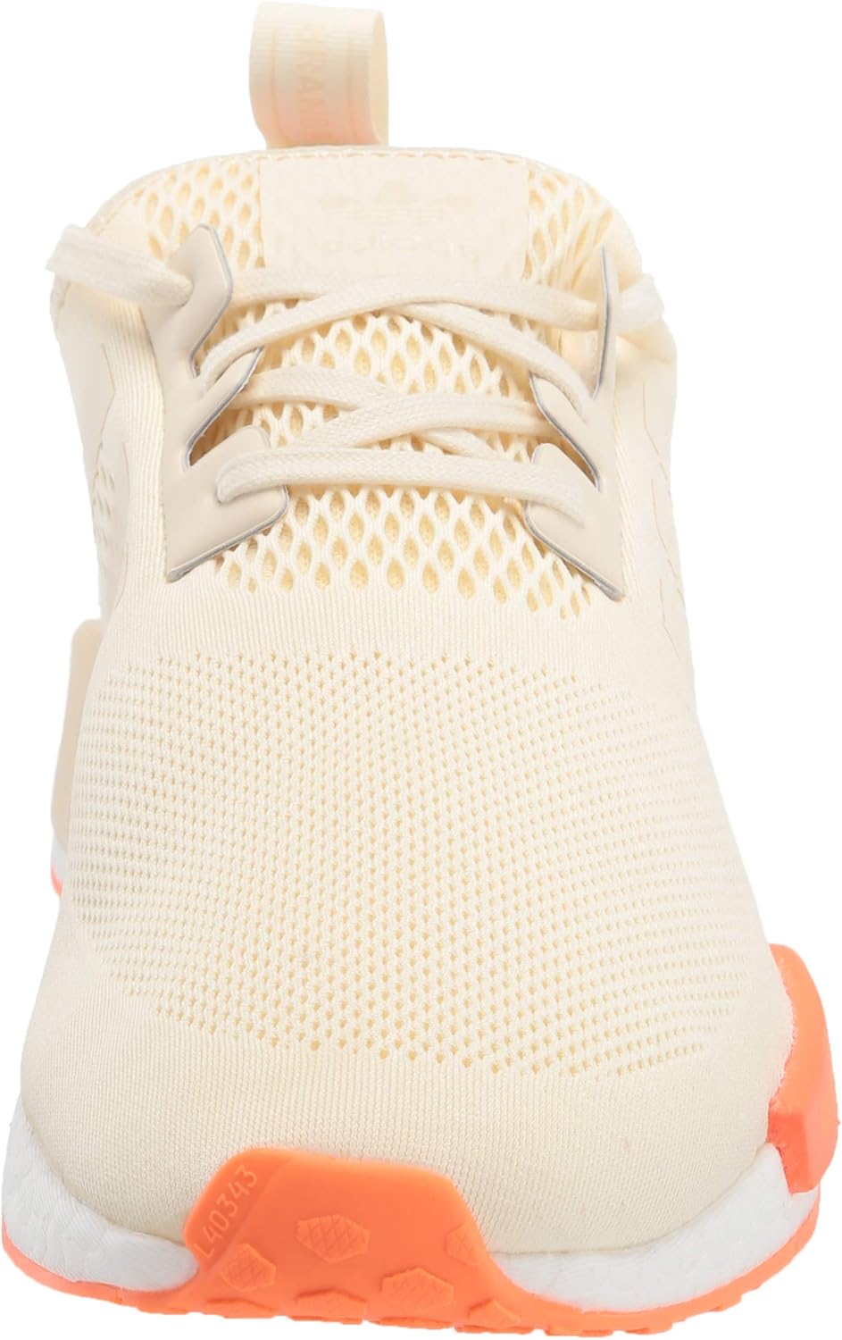 Мужские кроссовки adidas Originals NMDR1 Legacy, белый/оранжевый — фото 2