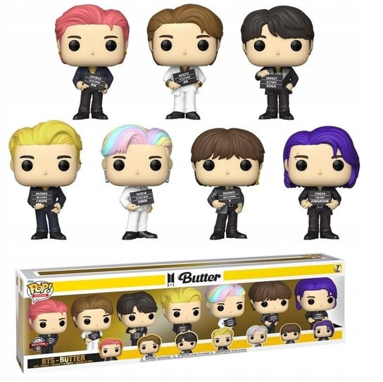 

Funko POP! Bts 7-Pack Джин РМ Шуга V Чимин Джей-Хоуп Чонгук