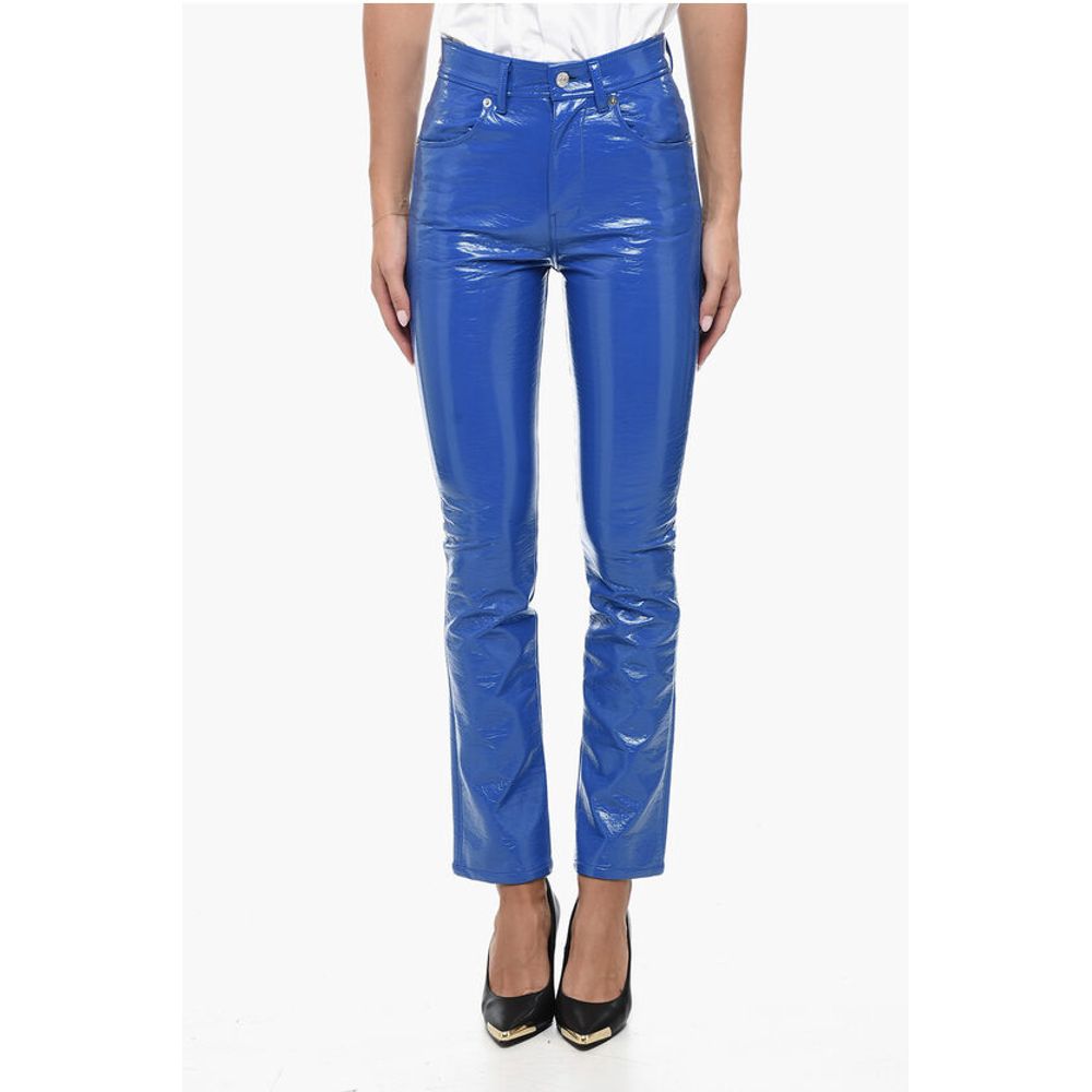 

Брюки P-ARCY из искусственной лакированной кожи Diesel, Blue