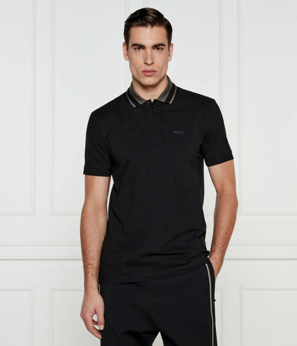 

Рубашка поло Regular fit Boss Green, черный