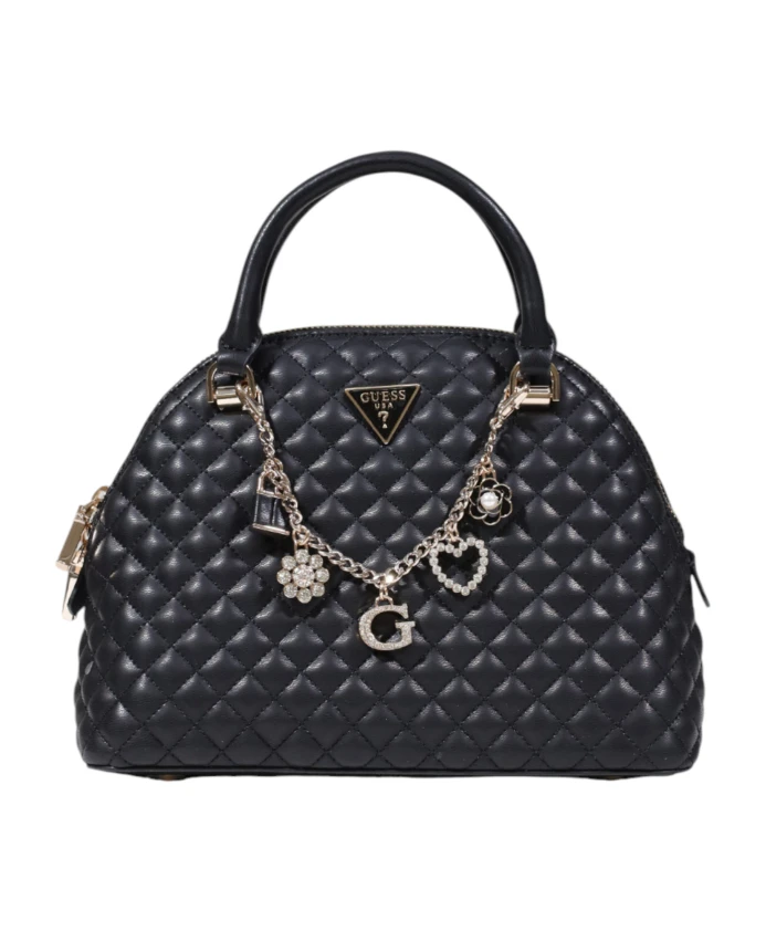 

Мягкая сумка-мешок с куполообразной крышкой Guess, черный