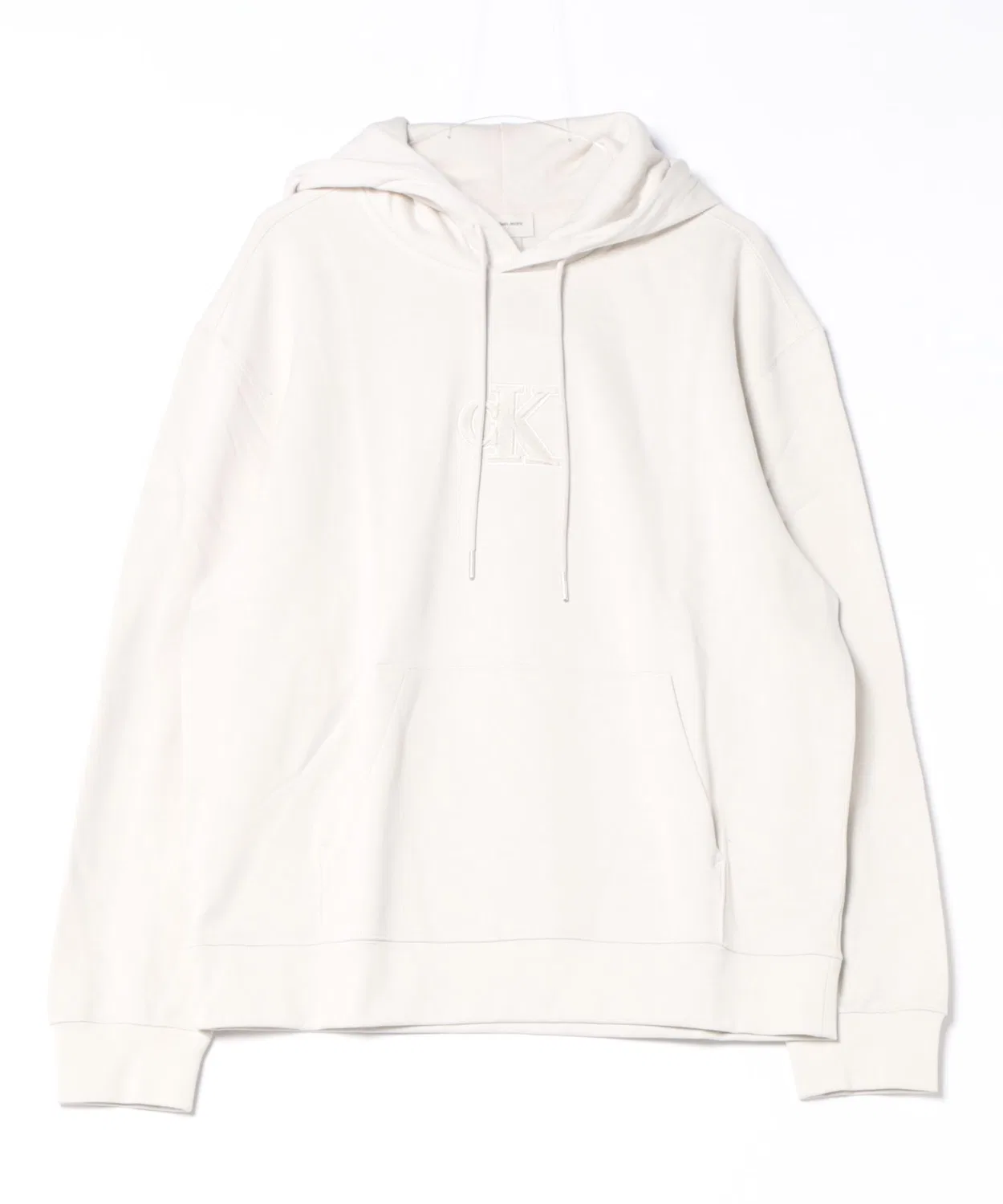 Худи Calvin Klein с логотипом, белый