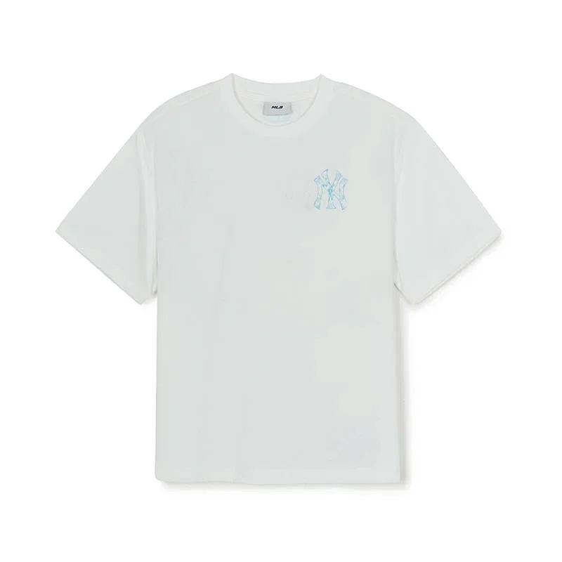 Футболка с круглым вырезом Moderate MLB KIDS, Gray White