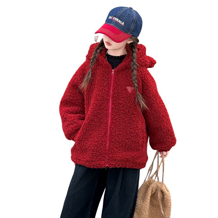 

Утепленная куртка для детей 3-7 лет PROTECTCAMEL, red