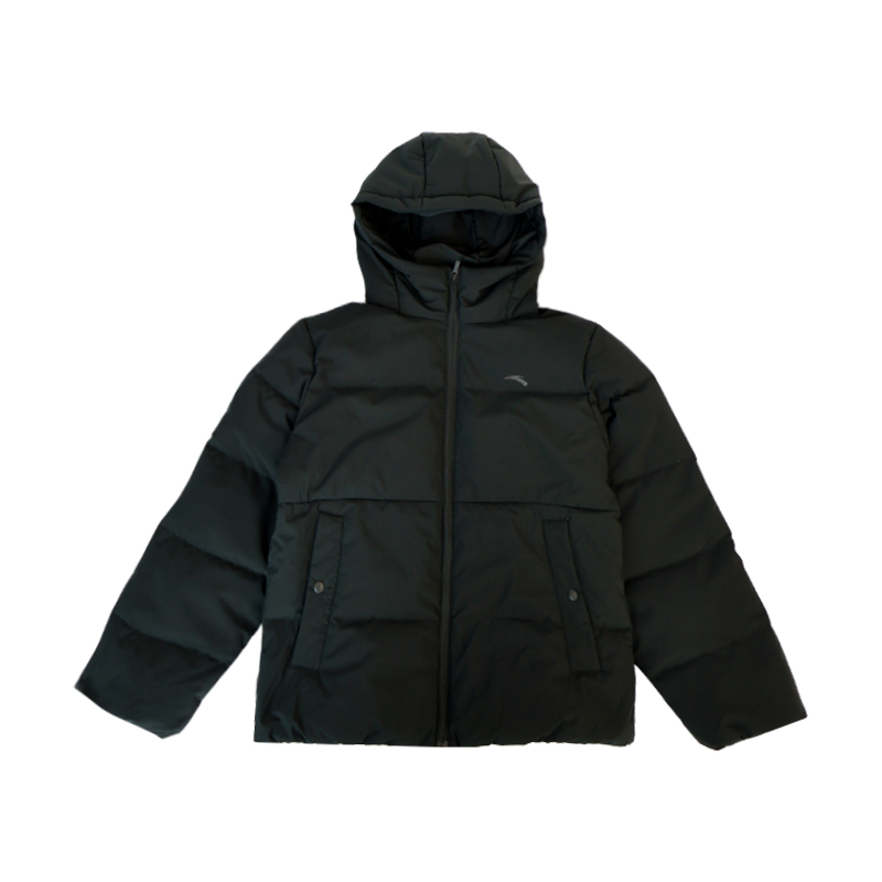 

ANTA Разнообразие тренировочной коллекции пуховик женский базовый черный, Basic Black