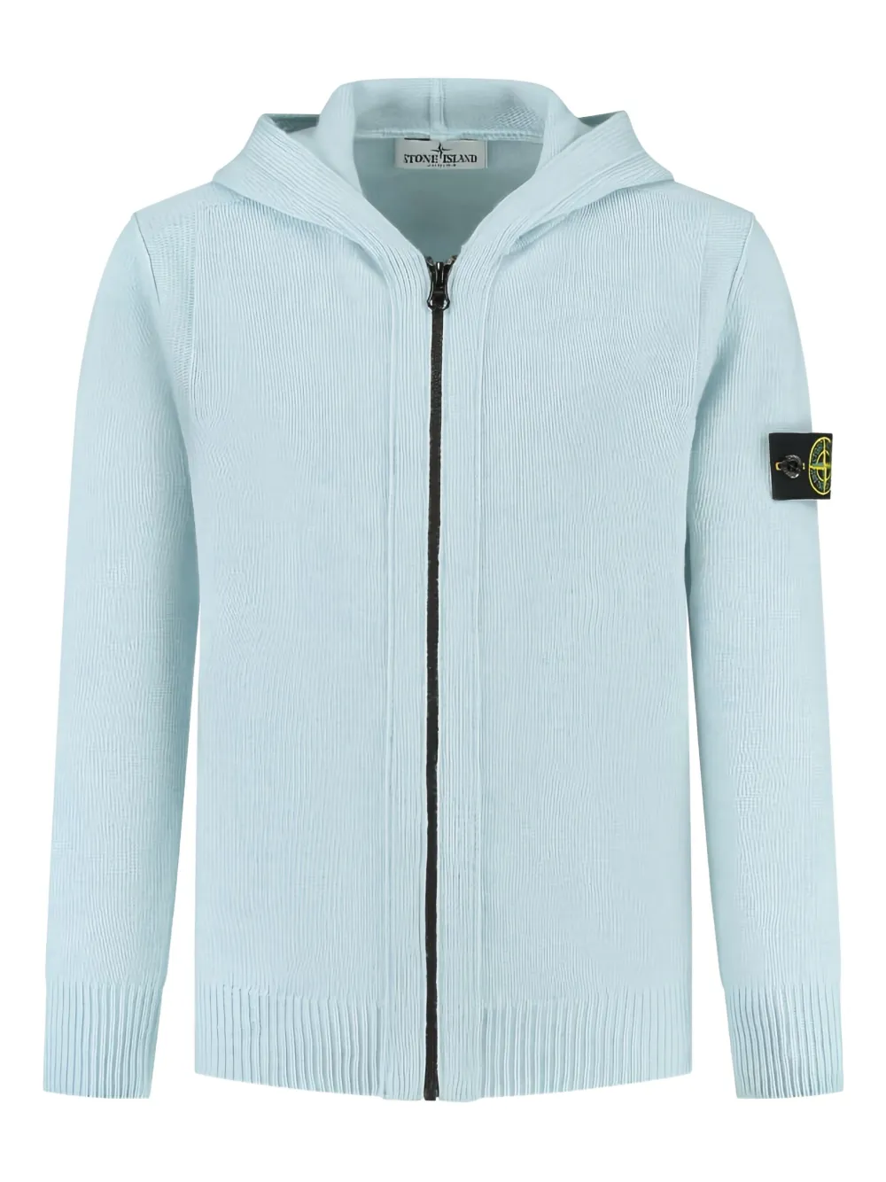 

Кардиган на молнии с капюшоном Stone Island Junior, синий