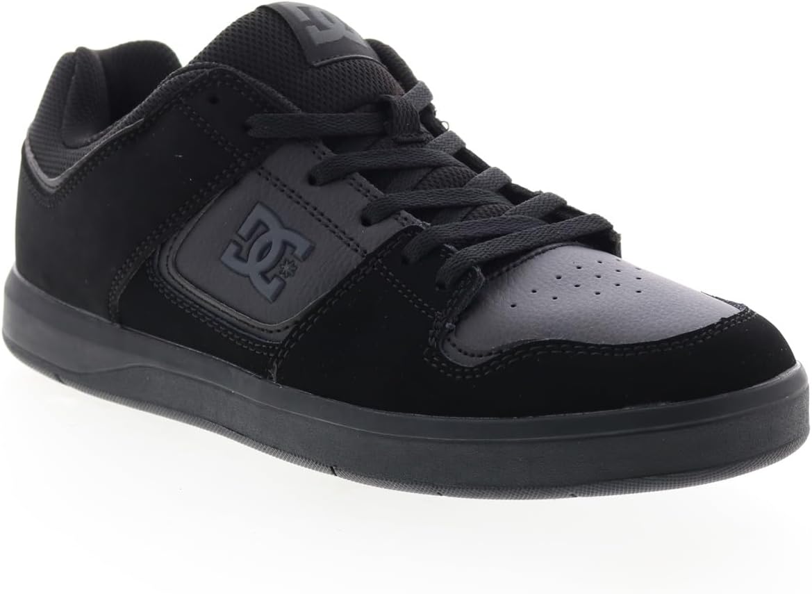 

Мужские кеды DC Mens Pure Low Top с низким верхом на шнуровке для повседневного ношения и скейтбординга DC Shoes, черный