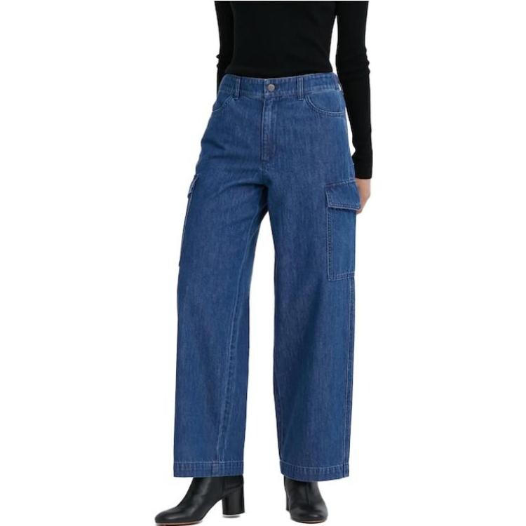 Джинсы женские Sea Blue Uniqlo — фото 2