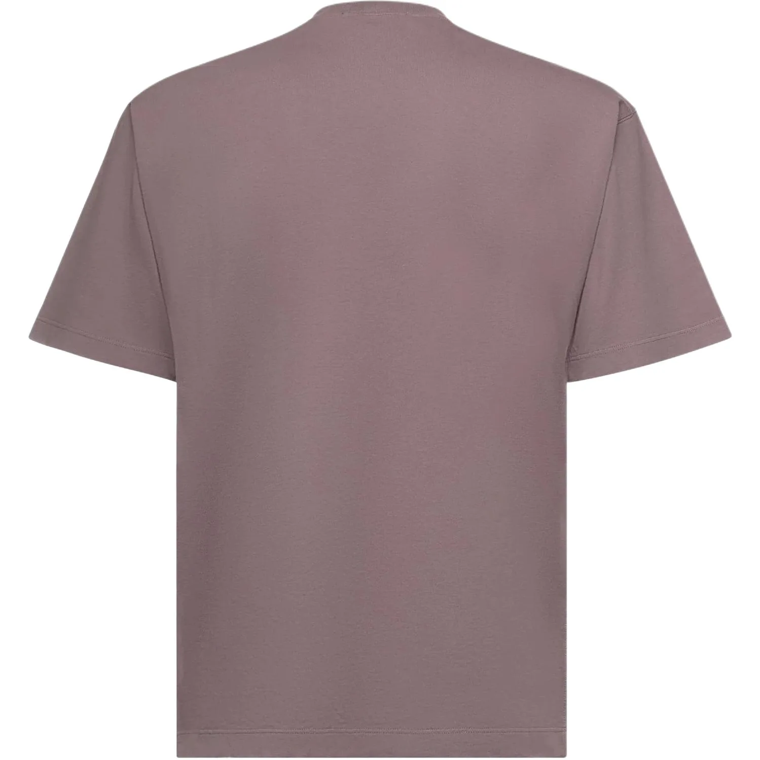 STONE ISLAND Футболка мужская Purple Gray Crew Neck — фото 3