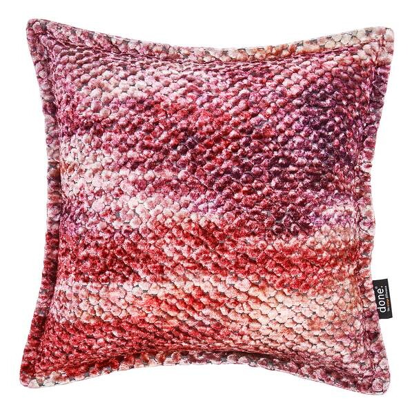 

Наволочка twentyfour Glam Colour, 45 см, красный
