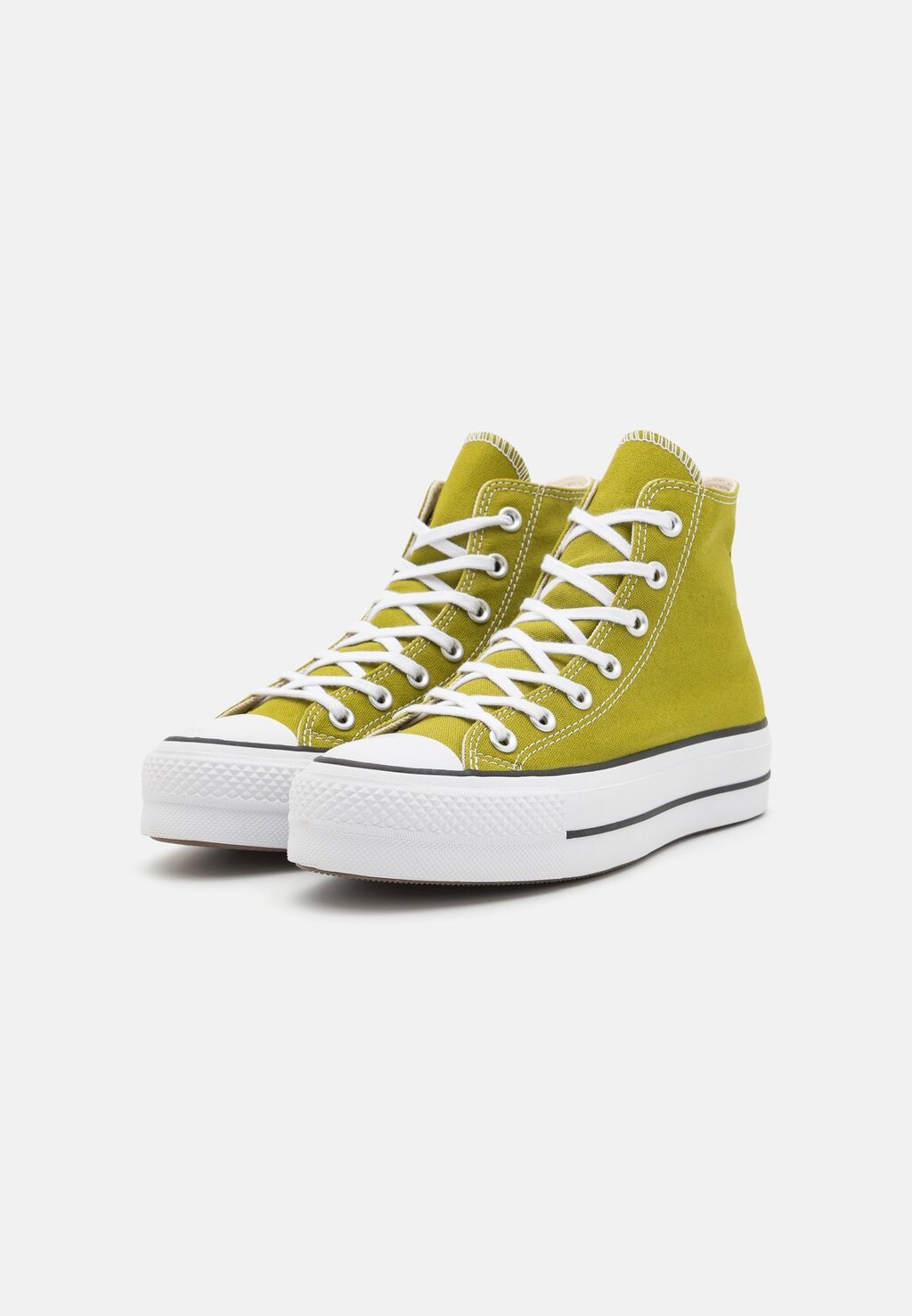 Высокие кеды CHUCK TAYLOR ALL STAR LIFT PLATFORM Converse, зеленый — фото 3