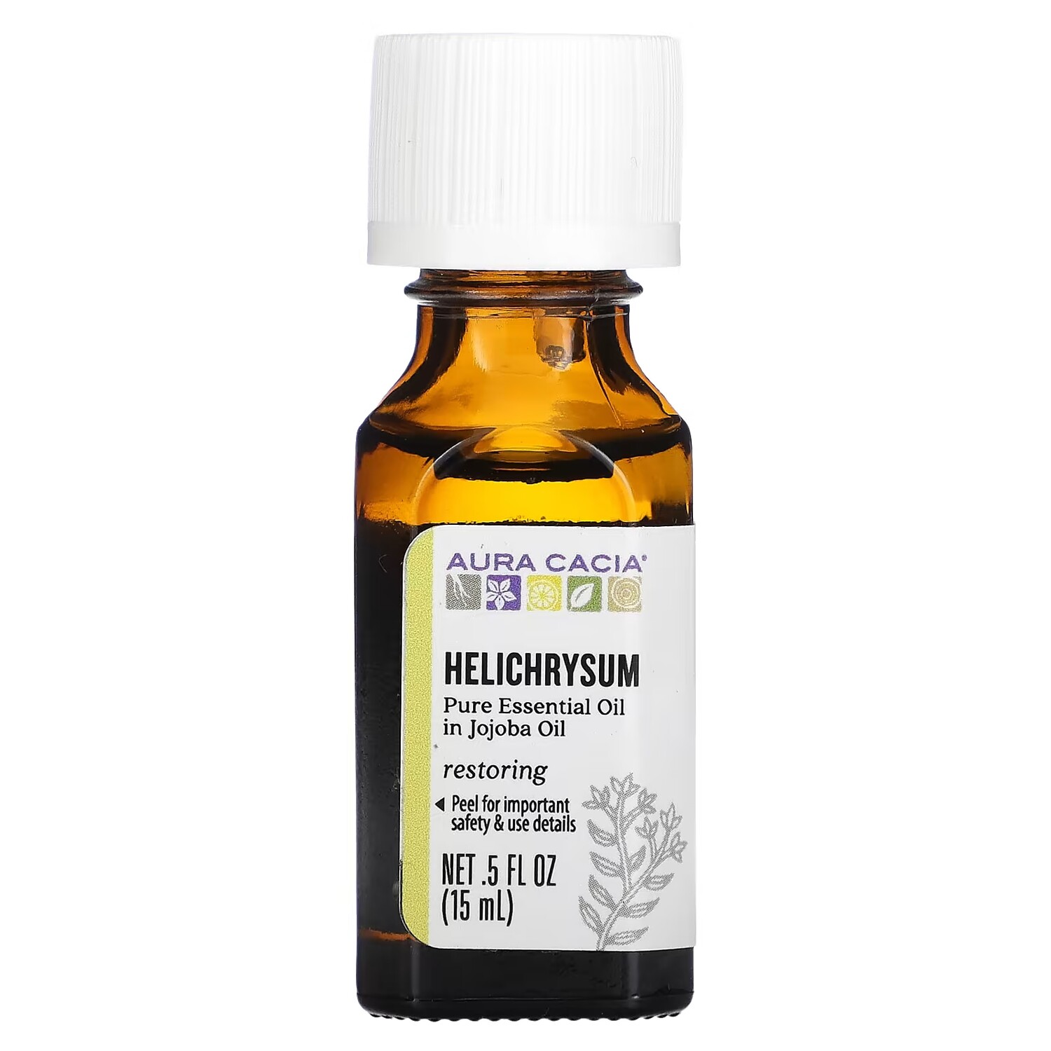 

Эфирное масло жожоба Helichrysum Aura Cacia Pure, 15 мл