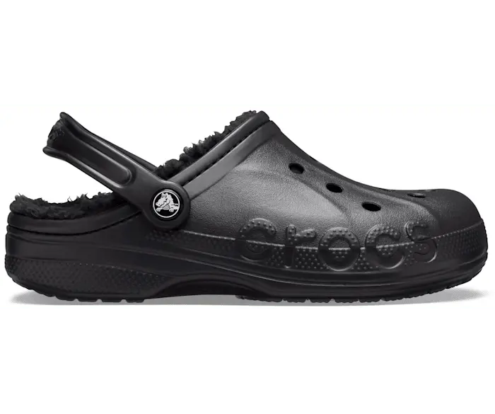 

Сабо на подкладке Baya Crocs мужские, цвет Black / Black