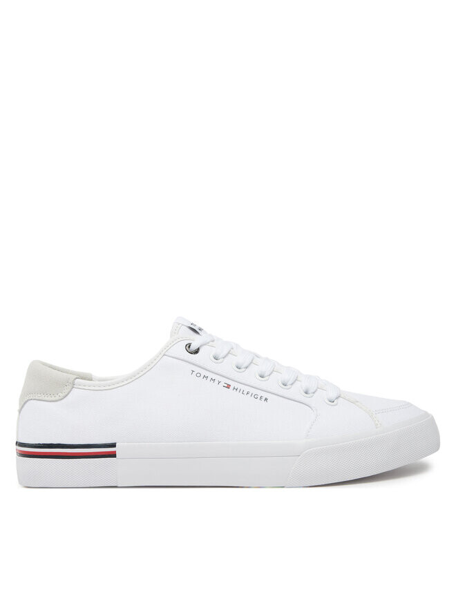 

Кроссовки Tommy Hilfiger de tenis Core Corporate Vulc Canvas FM0FM05398, белый