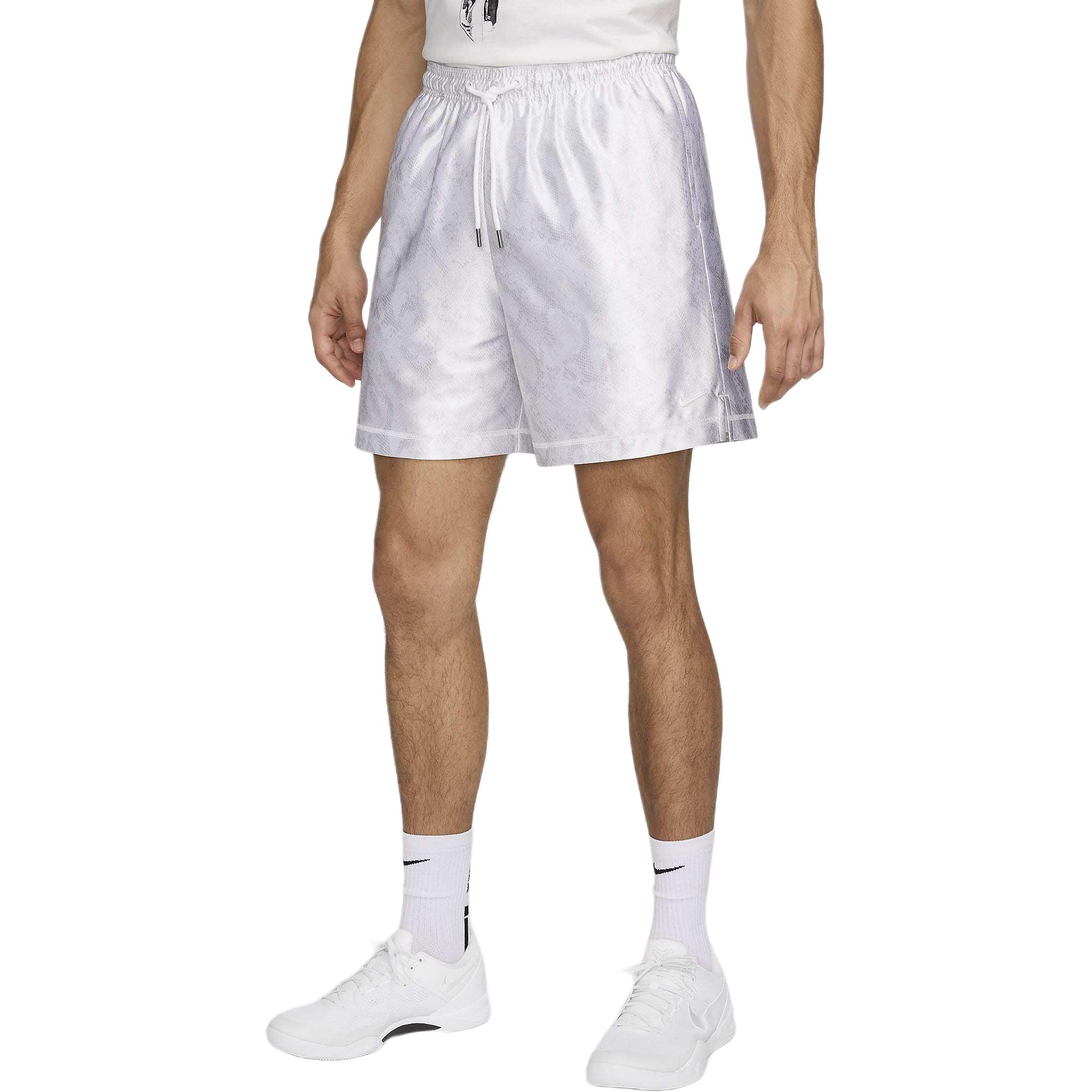 

Мужские баскетбольные шорты Nike Kobe 6' Dri FIT Standard Issue Reversible, белые