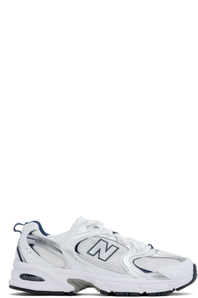 

Кроссовки 530 белого и серебристого цвета New Balance