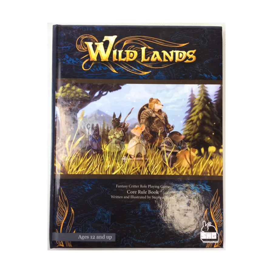 

Wild Lands RPG Core Rulebook, Role Playing Games (Stephen Wood Games), твердый переплет