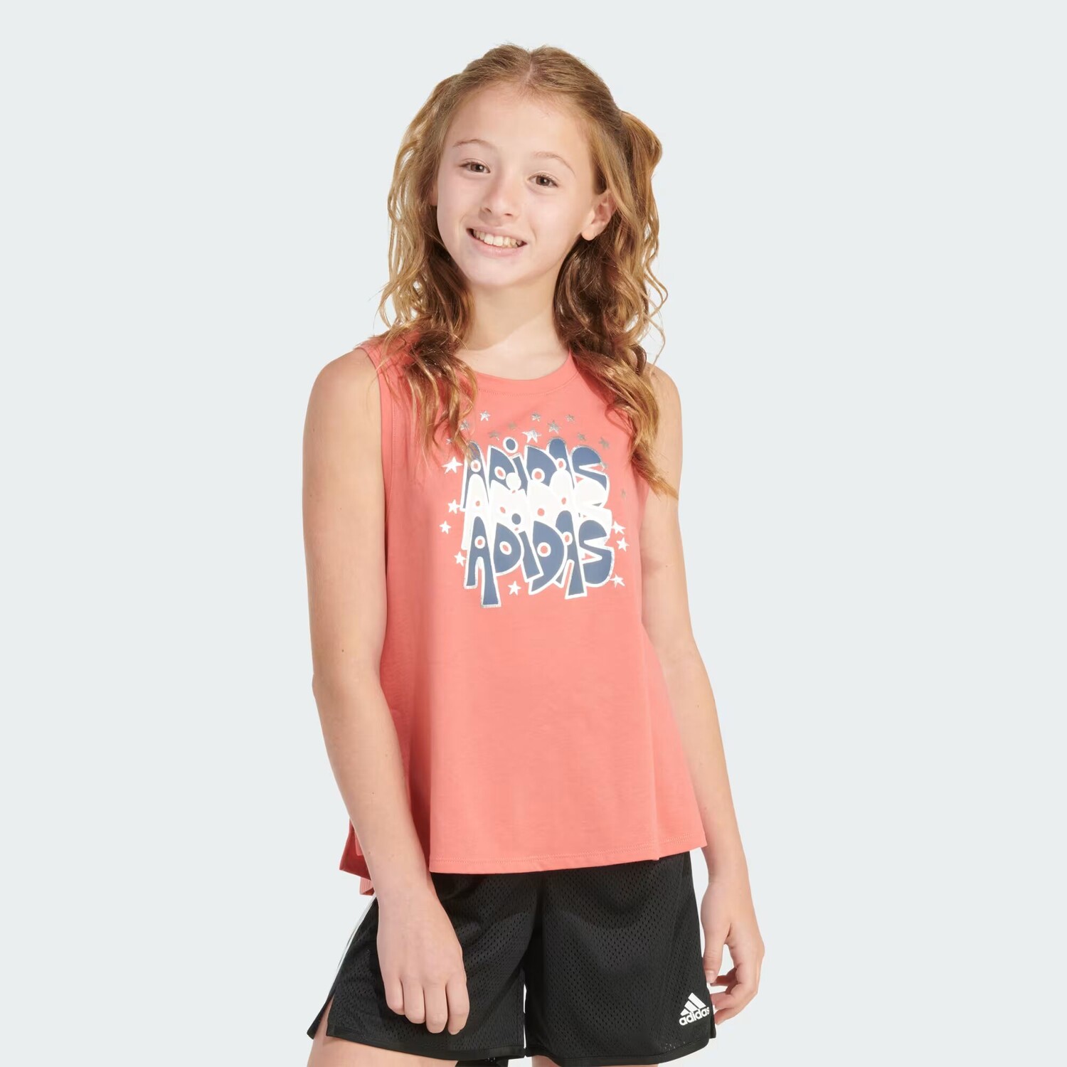 Топ детский Adidas, цвет Scarlet Mel.